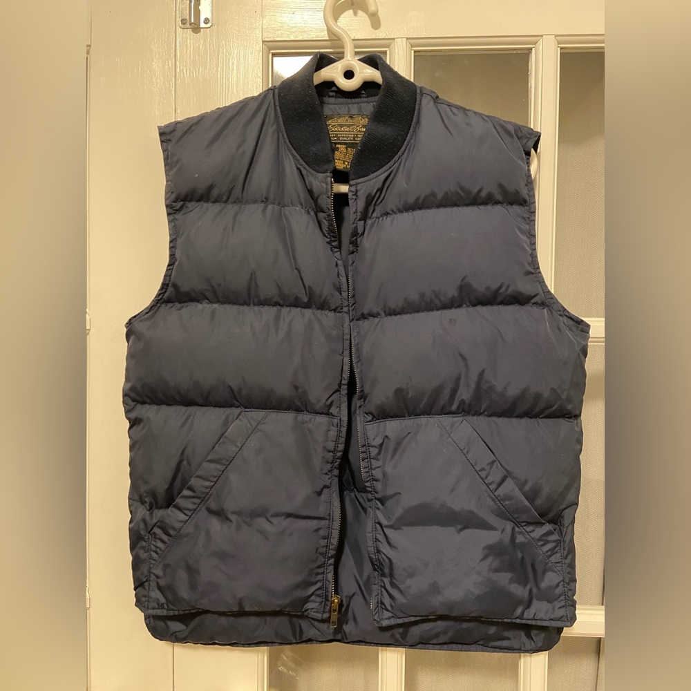 Men's Navy Puffer Vest